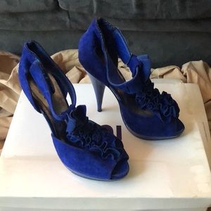 Cobalt Blue women’s heels 6